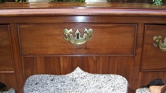 Antique Geo III Laburnum wood Lowboy