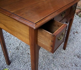Antique Geo III Laburnum wood Lowboy