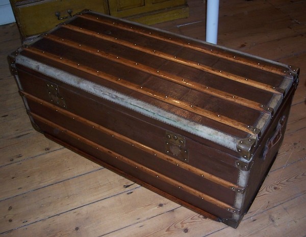 SOLD  Cabin Trunk, late 19th Century