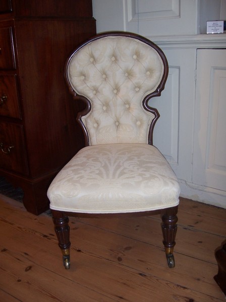 SOLD.   Rosewood Occasional Chair