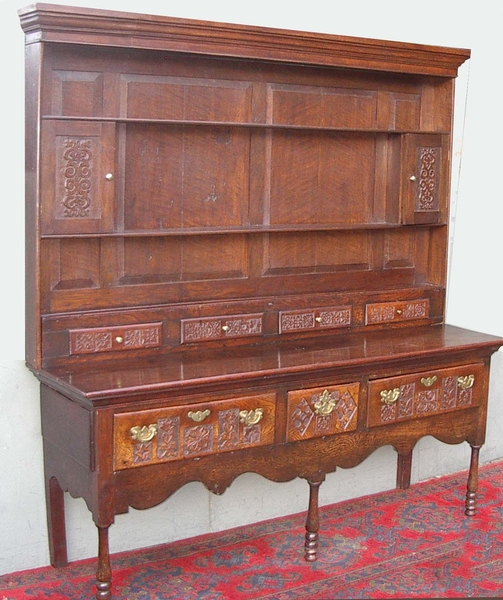 18th Cent. Oak Dresser c1740