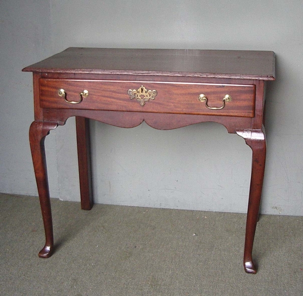 18th century mahogany side table c1760
