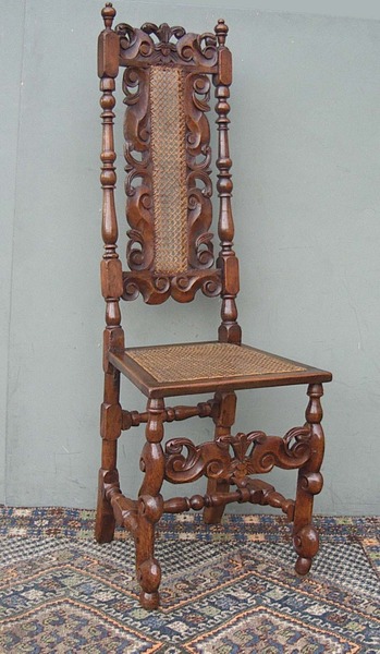 william & Mary Walnut Chair c 1690