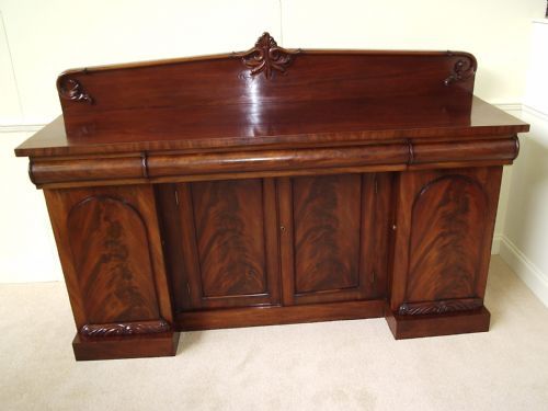 Antique 19th Century Mahogany Sideboard 