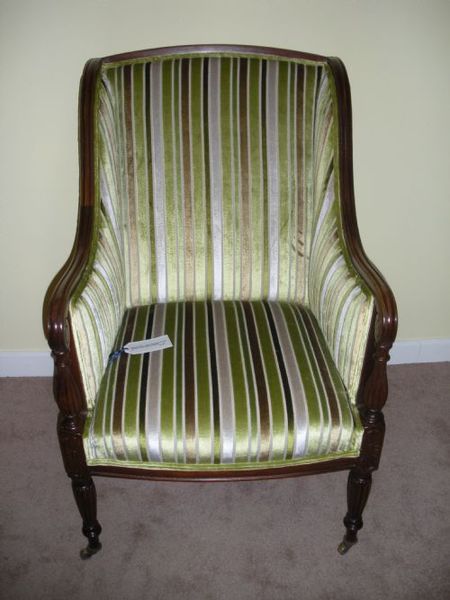 19th century mahogany arm chair 