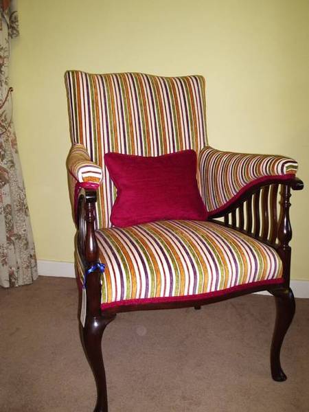 Elegant Edwardian Armchair 