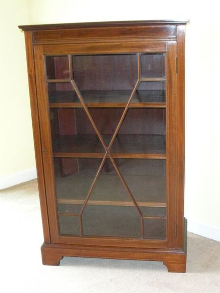Antique Victorian Mahogany Bookcase 