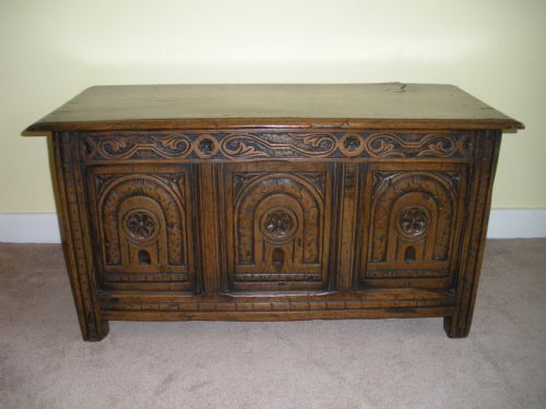 Oak Coffer 