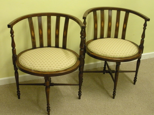 Pair 19th Century Corner Chairs