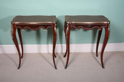 Beautiful Pair Louis XV Walnut Side Tables