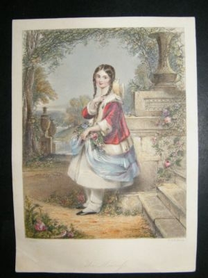 Children & Juvenile: C1830/1870 Lot of 35 Antique Prints