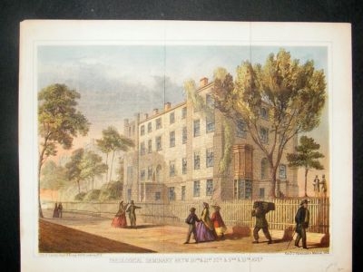 USA: 1863 Theological Seminary, New York, Valentine