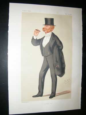 Vanity Fair Print: 1876 Col. Charles Napier, Sturt, Mil