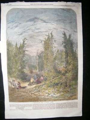 Hand Colored Views: C1850/80 Lot of 17 Prints. UK, France etc