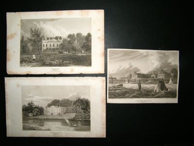 UK: C1810's Lot of 13 Copper Plates, Middlesex, etc.