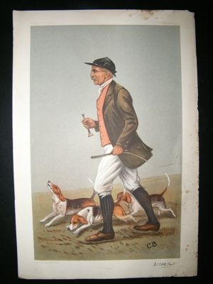 Vanity Fair Print: 1902 John Otho Page, Foxhunting