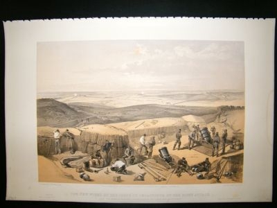 Simpson Crimea 1856 New Works, Siege of Sebastopol. Fol