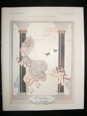 La Vie Parisienne Art Deco Print 1924 Cupidon by George Barbier