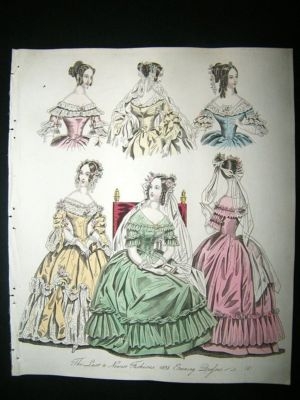 Fashion 1838 Evening Dresses Hand Col #6