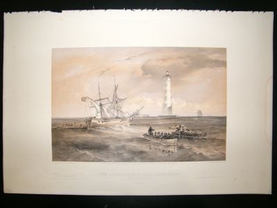 Simpson Crimea 1856 Light House at Cape Chersonese 40,