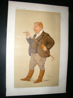 Vanity Fair Print: 1892 Edward Linley Sambourne