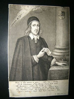 Wenceslaus Hollar: 1653 Etching. John Rodgers