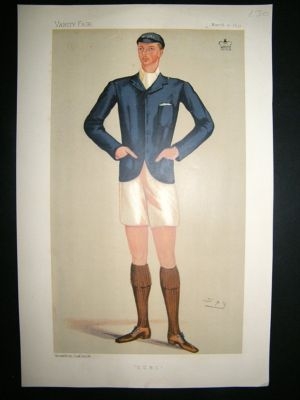 Vanity Fair Print: 1895 Lord Ampthill, Rowing.