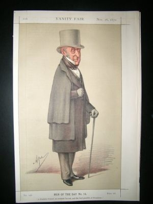 Vanity Fair Print: 1870 Roderick Impey Murchison