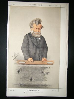 Vanity Fair Print: 1871 George Hammond Whalley