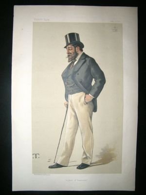 Vanity Fair Print: 1882 Lord Henniker.