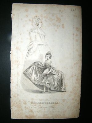 Madame Teresia, Corsician Fairy:1821 Portrait.