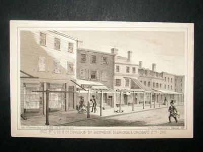 USA: 1861, Division Street, New York, Valentine