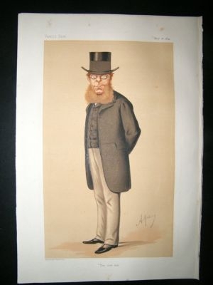 Vanity Fair Print: 1874 Richard Asheton Cross, Caricatu