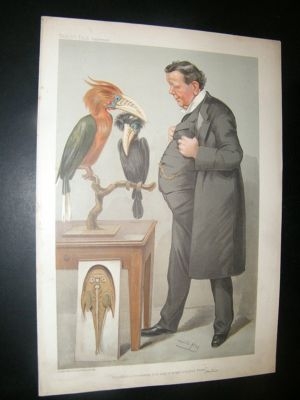 Vanity Fair Print: 1905 Prof Ray Lankester.
