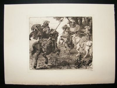 G.P Jacomb-Hood, 1882, Combat of St. George and Sansfoy