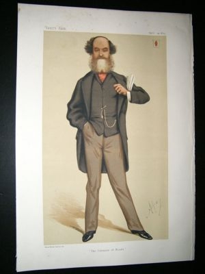 Vanity Fair Print: 1875 Sir George Jenkinson.