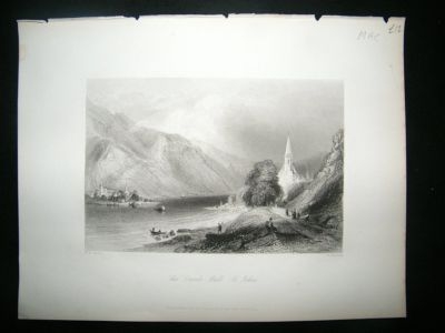 Macedonia: 1855 Steel Engraving, St. Johns