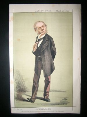 Vanity Fair Print: 1872 Roundell Palmer