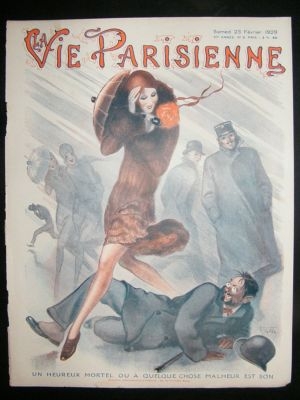 La Vie Parisienne Art Deco Print 1929 by Armand Valee