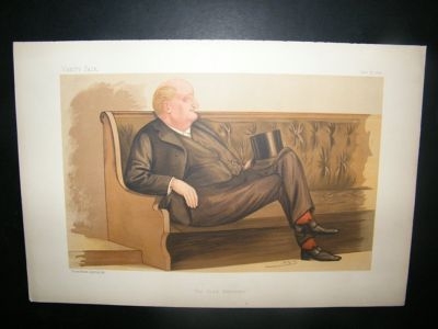 Vanity Fair Print: 1888 John Hayathole Macdonald, Legal