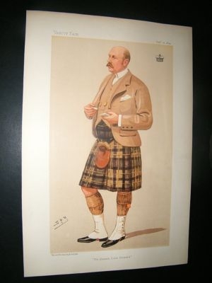 Vanity Fair Print: 1894 Marquis of Breadalbane, Scotsma