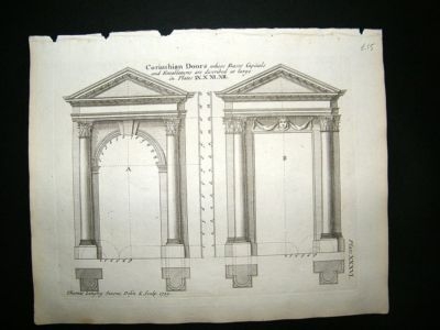 Architecture: 1741 Corinthian, Langley Print