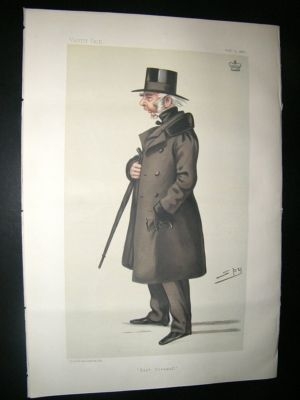 Vanity Fair Print: 1882 Lord Robartes, Spy Cartoon