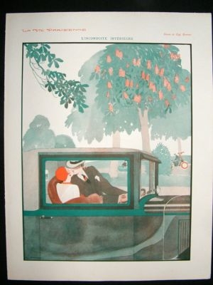 La Vie Parisienne Art Deco Print 1929 L'Inconduite Inte