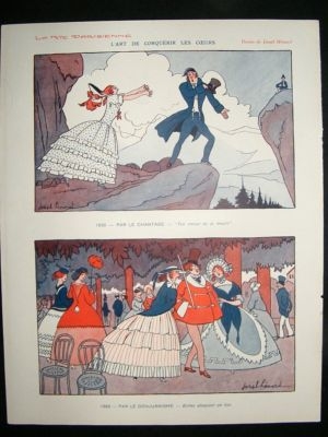 La Vie Parisienne Art Deco Print 1929 L'Art de Conqueri