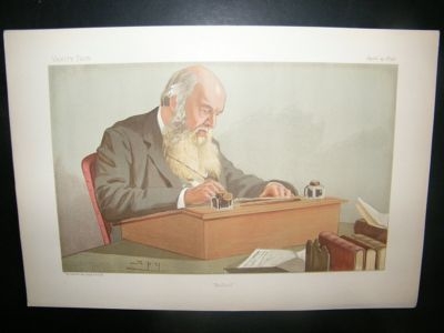 Vanity Fair Print: 1895 The Master of Balliol