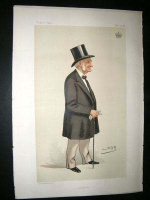 Vanity Fair Print: 1881 Earl of Leven & Melville