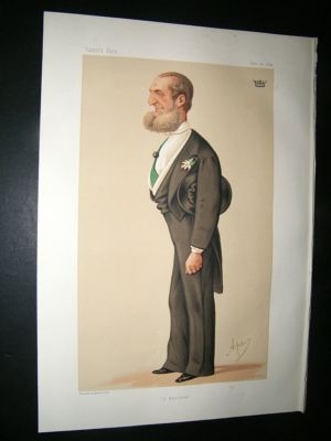 Vanity Fair Print: 1874 The Marquis D'Azeglio