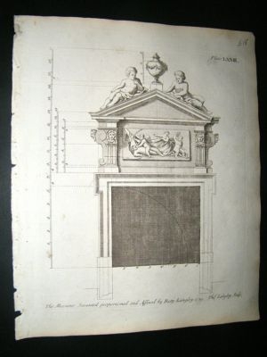 Architecture: 1741 Cornice, Langley Print