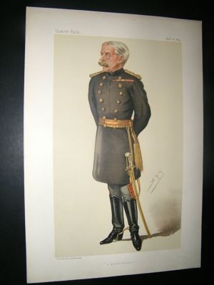 Vanity Fair Print: 1884 George W. A. Higginson, Militar